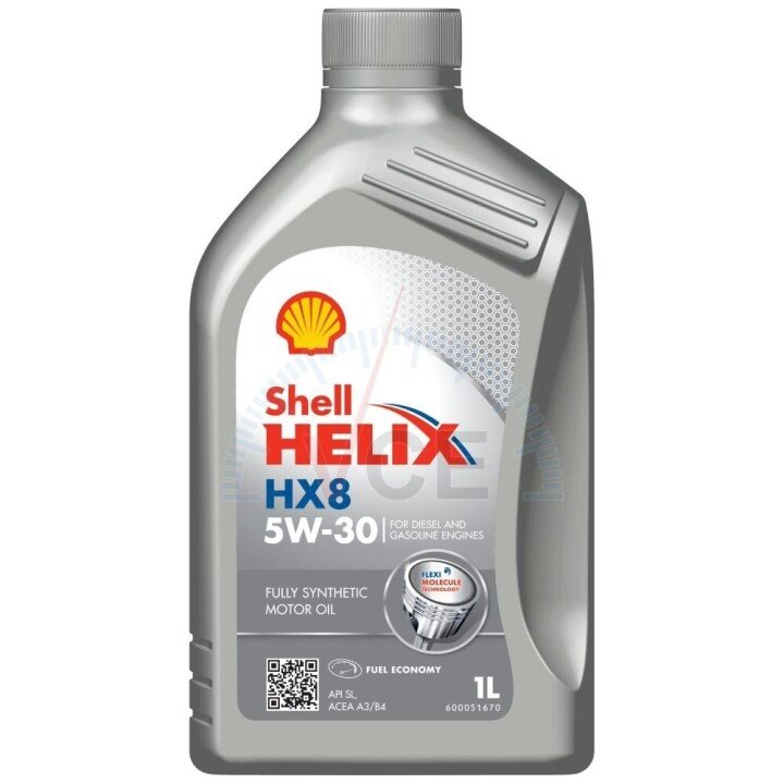 Моторна олива Helix HX8 Synthetic 5W-30 (SN/CF, A3/B4, MB229.3) 1л SHELL 4102817161 (фото 1)