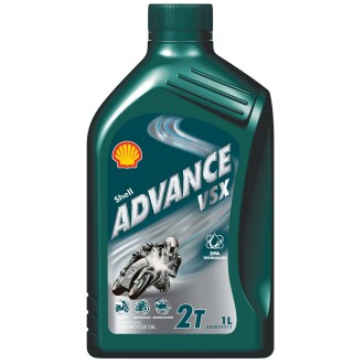 Моторна олива Advance VSX 2T 1л SHELL 550028470