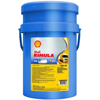 Моторное масло Rimula R5Е 10W-40 CI-4 20л SHELL 550033235