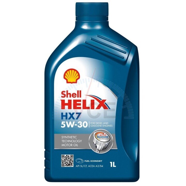 Моторное масло Helix HX7 5W-30 (SL/CF A3/B4) 1л SHELL 550040006 (фото 1)