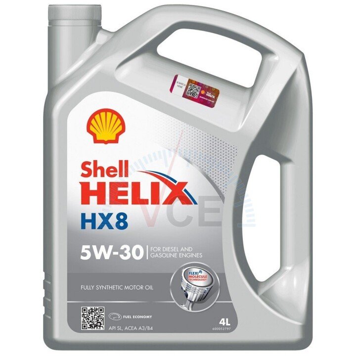 Моторна олива Helix HX8 Synthetic 5W-30 (SN/CF, A3/B4, MB229.3) 4л SHELL 550040422 (фото 1)