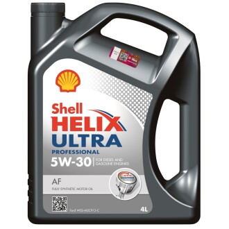 Моторное масло Helix Ultra Professional AF 5W-30 4л SHELL 550040661