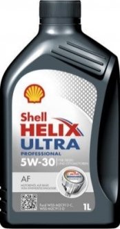 1л Масло Helix Ultra Professional AF 5W-30 API SL, ACEA A5/В5 Форд WSS-M2C913-C/WSS-M2C913-D, Jaguar Land Rover STJLR.03.5003 SHELL 550046288 (фото 1)