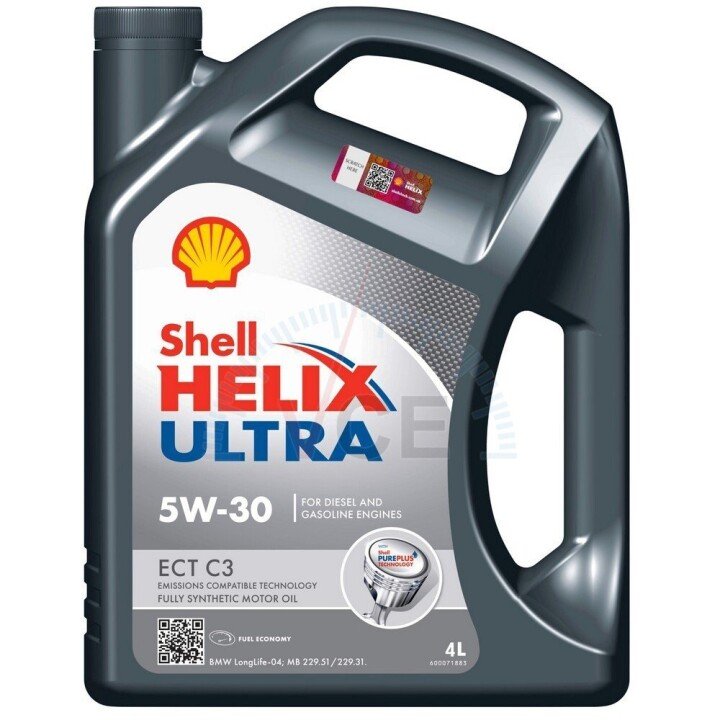 Моторное масло Helix Ultra ECT C3 5W-30 (BMW LL-04, MB229.51) 4л SHELL 550050441 (фото 1)