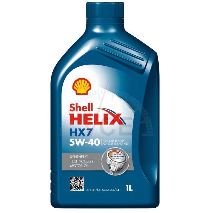 Моторное масло Helix HX7 5W-40 (SN/CF A3/B4) 1л SHELL 550053739 (фото 1)