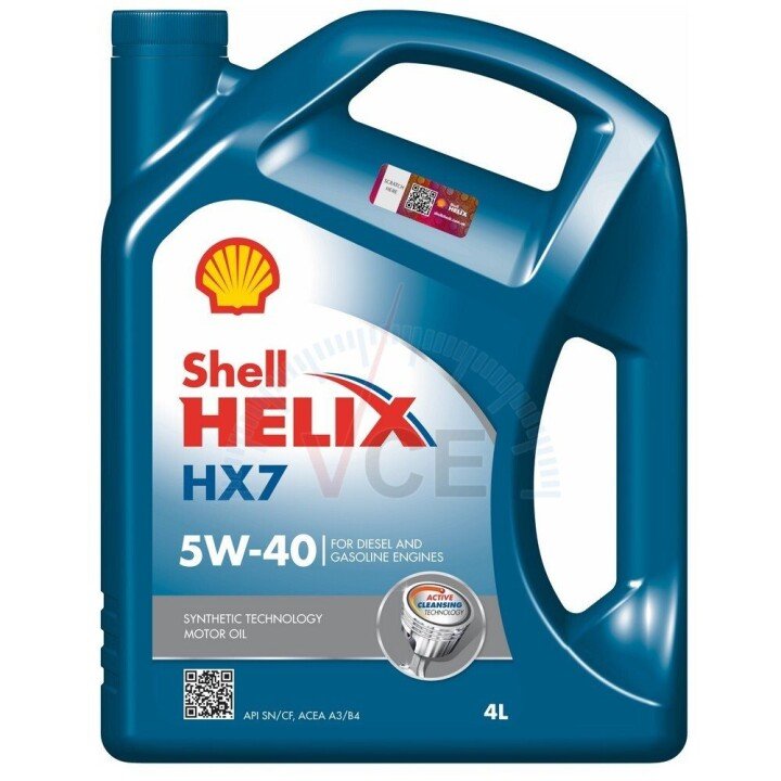 Моторна олива Helix HX7 5W-40 (SN/CF A3/B4) 4л SHELL 550053770 (фото 1)