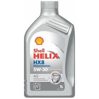 Моторное масло Helix HX8 Professional AG 5W-30 (API SP, ILSAC GF-5, Dexos1 Gen2) 1л SHELL 550054287