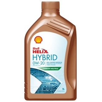 Моторное масло Helix Ultra Hybrid 0W-20 (API SP; ILSAC GF-6A) 1л SHELL 550056722