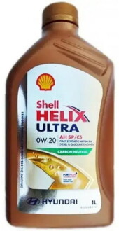 Моторное масло Helix Ultra AH 0W-20 API SP, ACEA C5 (Hyundai) 1л SHELL 550063113