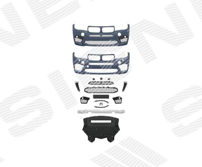 Бампер передній SIGNEDA PBM04138SET