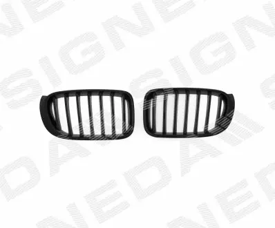 Решетка радиатора черная x3 (f25) 14-17 (к-т 2шт)) SIGNEDA PBM07162BK