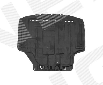 Защита двигателя ford fiesta, 10.08 - 12.12 SIGNEDA PFD60018(PL)A