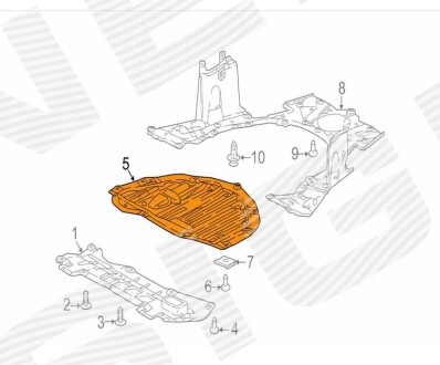 Захист двигуна SIGNEDA PHD60037A (фото 1)