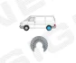 Захист гальмівного диска vw transporter t4, 09.90 - SIGNEDA PVW41700GL/R (фото 1)