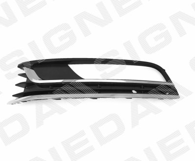 Грати в бампер vw passat (b7, euro type), 11 - 1 SIGNEDA PVW99061CBL