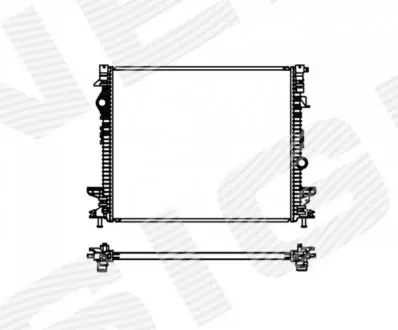 Радиатор ford edge, 15 - 18 SIGNEDA RA13555Q