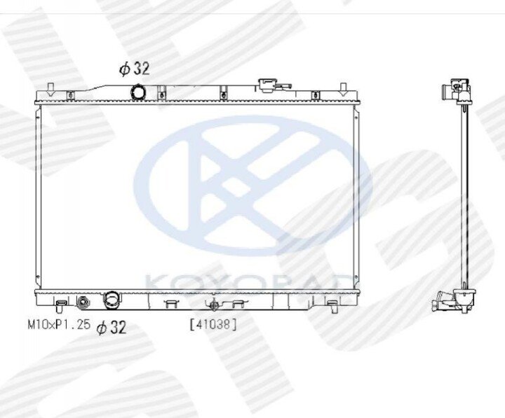 Радиатор SIGNEDA RA606444Q (фото 1)