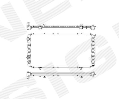 Радиатор SIGNEDA RA61390Q