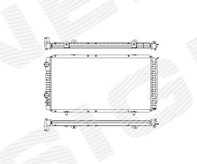 Радиатор SIGNEDA RA61390Q