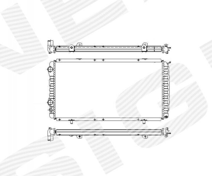 Радіатор SIGNEDA RA61390Q (фото 1)