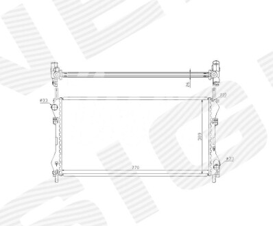 Радиатор SIGNEDA RA62046Q