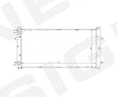 Радиатор SIGNEDA RA65242A