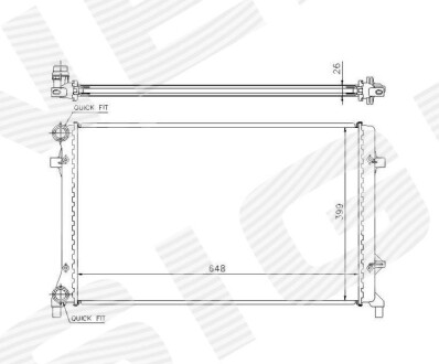 Радіатор SIGNEDA RA65277Q