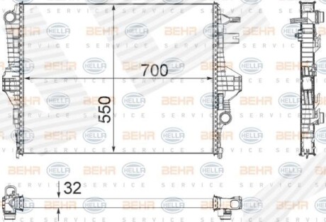 Радіатор SIGNEDA RA65297Q