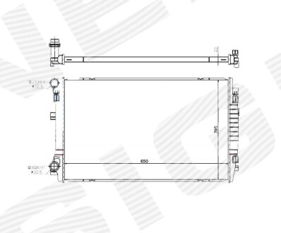 Радіатор SIGNEDA RA65303Q (фото 1)