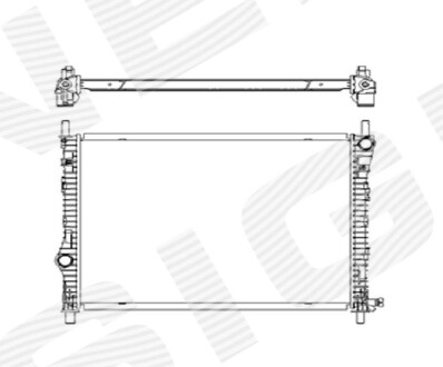 Радіатор SIGNEDA RAFD37163A