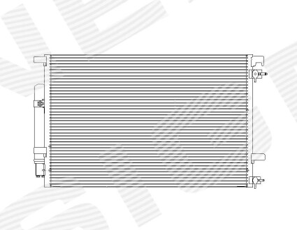 Радіатор кондиціонера SIGNEDA RC4688