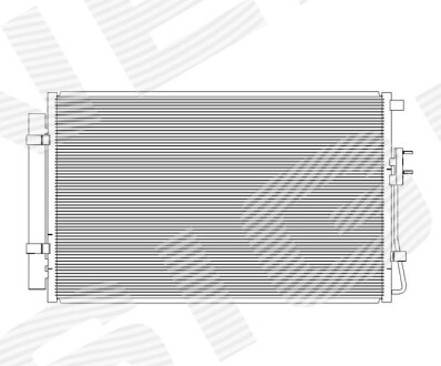 Радиатор кондиционера hyundai santafe, 13 - 18 SIGNEDA RC940392