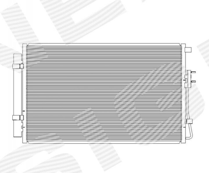 Радиатор кондиционера hyundai santafe, 13 - 18 SIGNEDA RC940392 (фото 1)