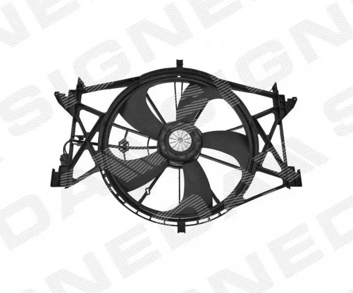 Диффузор радиатора SIGNEDA RDDGA014 (фото 1)