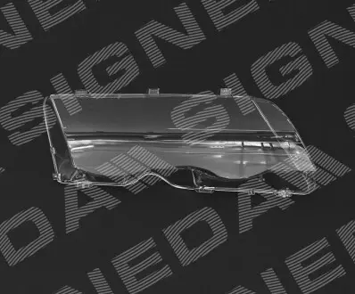 Скло передньої фари SIGNEDA SBM1123R