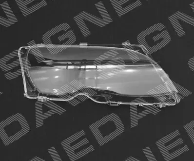 Скло передньої фари SIGNEDA SBM1124RMM