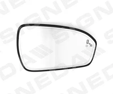 Скло дзеркала з підставкою SIGNEDA SFDM1140ER