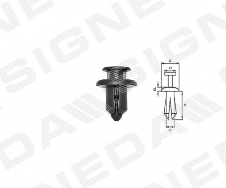 Пластмасові тримачі SIGNEDA T115110 (фото 1)