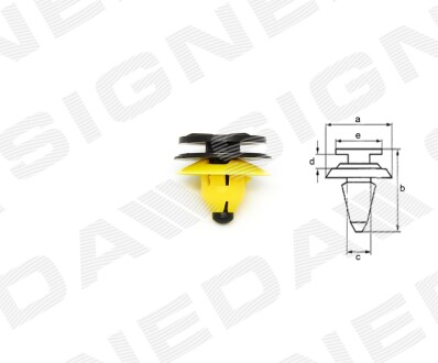 Пластмасові тримачі SIGNEDA T209110