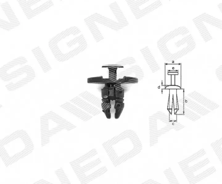 Пластмассовые держатели SIGNEDA T210910 (фото 1)