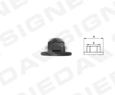 Пластмассовые держатели SIGNEDA T224410