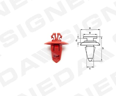 Пластмасові тримачі SIGNEDA T66310