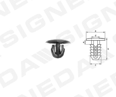 Пластмассовые держатели SIGNEDA T67310