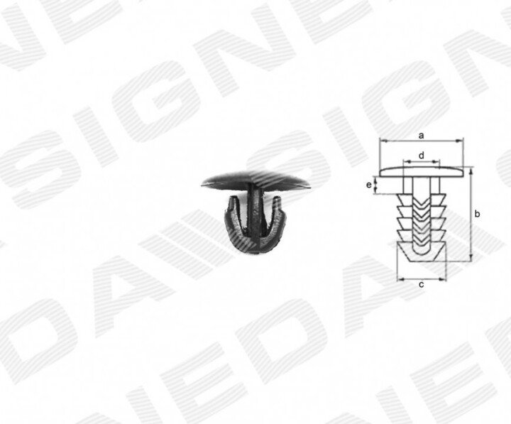 Пластмасові тримачі SIGNEDA T67310 (фото 1)