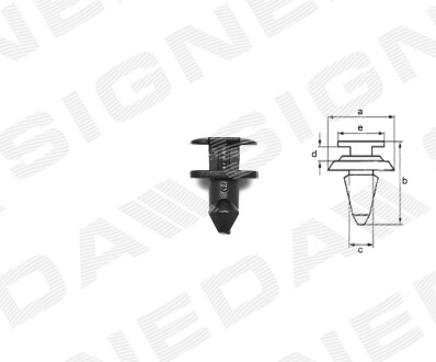 Пластмассовые держатели SIGNEDA T86210