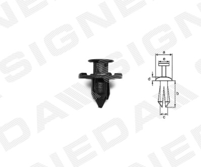 Пластмассовые держатели SIGNEDA TA19-0110