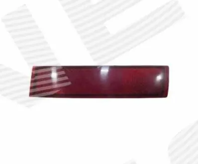 Відбивач у задній бампер SIGNEDA ZAD4007R