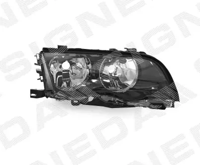 Передняя фара SIGNEDA ZBM1120MR