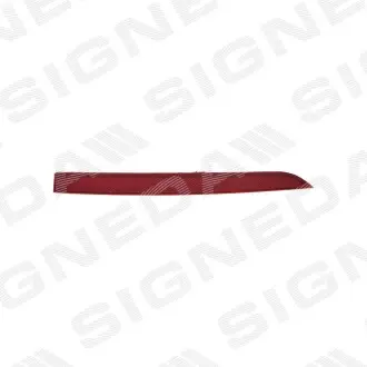 Відбивач у задній бампер SIGNEDA ZBM4005L