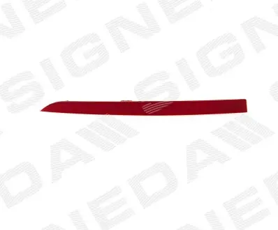 Відбивач у задній бампер SIGNEDA ZBM4009R